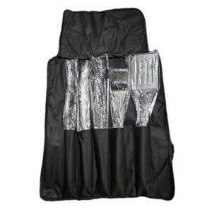 Basecamp Grill Master Set BBQ Tools Whiting-Turner Construction Co Logo On Case